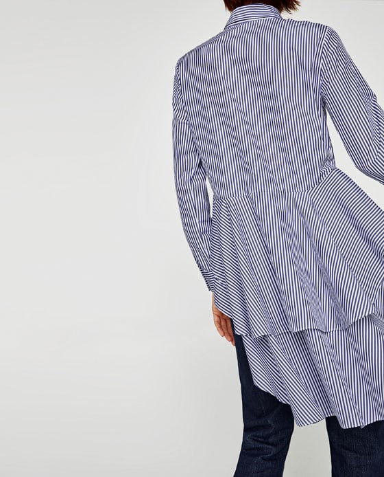 camisa zara otoño 2017